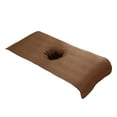 thumbnail image 3 of Table Covers Multi-colored Beauty Salon Treatment Bed Sheet Brown, 3 of 8