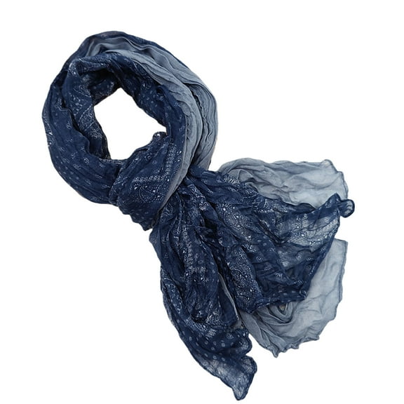 PureCasa Women's Scarves Shawl Wrap Long Head Neck Scarf for Women Lightweight Floral Shawls Scarves Four Season Use