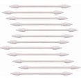 thumbnail image 1 of 200 Count Double-Tip Cotton Swabs with Paper Sticks, Pointed Shape for Precision Tasks, 1 of 5