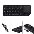 thumbnail image 2 of Con Panel Táctil Ir, Teclado Ligero Ps3 De 2,4 Ghz Para Htpc, Teclado Inalámbrico, Mini Teclado, 2 of 7