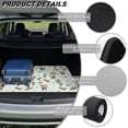 thumbnail image 6 of COEQINE Trunk Mat for SUV, Non-Slip Car Cargo Liner Protective Mat Scratch-proof Washable Dog Seat Cover Fit for SUV, Sedan, Truck, 29" x 39", Highland Cow Cowboy Cactus Blue, 6 of 7