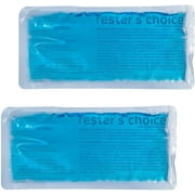 Gel Cold & Hot Packs (2-Piece Set) 11” x 5.5” in. Reusable Warm or Ice Packs for Injuries