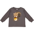 thumbnail image 3 of Inktastic Cute Woodland Animal Squirrel Boys or Girls Long Sleeve Toddler T-Shirt, 3 of 5