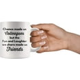 thumbnail image 3 of Chance Made Us Colleagues Fun And Laughter Made Us Friends Friendship Coworker Retirement Leaving Farewell Men Women Drinkware Ceramic Coffee Mug 11 oz White, 3 of 4