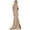 Cappuccino, variant on Womens Dusty Rose Evening Formal Mother Of The Bride Long V-Neck Long Sleeve Trumpet Plus Size Dress