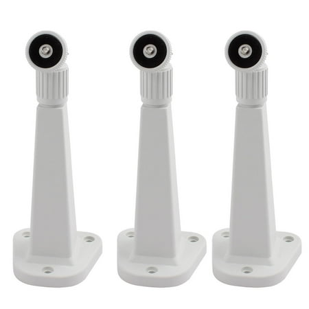 camera 21cm 3pcs quads bracket adjustable security mount plastic base