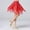 Red, variant on Idoravan Women's Basic Versatile Skirt Women Costume Performance Clothing Latin Belly Latin Dance Sequins Irregul Skirt