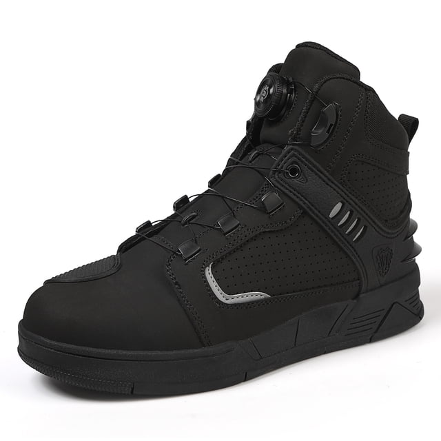 Botas de Moto para Todo el Año, Transpirables., negro-39