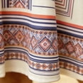 thumbnail image 6 of Mifsaly Boho Dresses for Women Plus Size Scoop Neck Short Sleeve Summer Dress Side Split Geometric Print Lightweight Beach Vacation Sundresses XL, 6 of 6