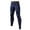 Navy, variant on Mens Athletic Pants Mens Simple Basketball Base Training Compression Pants Fitness Pants Pantalon Survetement Homme Red XL