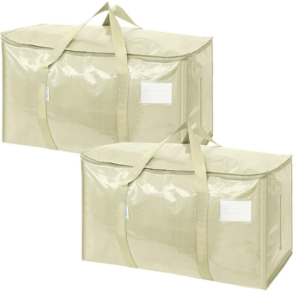 Bolsas para Mudanza TICONN Extra Grandes 2 Paquetes de 24 Galones Color Crema