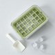 thumbnail image 3 of Molde de presión para hacer hielo casero para refrigerador, bandeja de silicona de grado alimenticio para cubitos de hielo, para hervidor de agua, botella de agua, formas de hielo DIY para bebidas,, 3 of 7