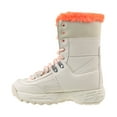 thumbnail image 4 of Fila Disruptor Shearling Top Women's Boots Gardenia-Shocking Orange-Yellow 5hm00564-130, 4 of 6