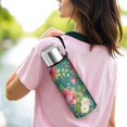 thumbnail image 6 of 20 Oz Pioneer Flower Coffee Tumbler Double Wall Insulated Stainless Steel Water Bottle | Metal Reusable Thermoses Flask with Cup Cap | Leak & Sweat Proof with Anti-Dust Lid, 6 of 7