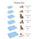 thumbnail image 3 of Esterilla de refrigeración para Perros, Esterilla de refrigeración para Perros, Manta refrescante para Gatos, no tóxica, Almohadilla de refrigeración para Mascotas, Lavable para Interior, 3 of 6