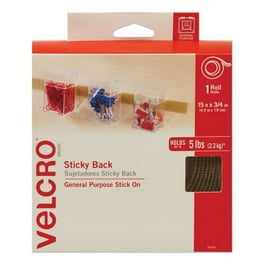 Sticky-Back Fasteners with Dispenser, Removable Adhesive, 0.75 Sticky-Back Fasteners with Dispenser, Removable Adhesive, 0.75