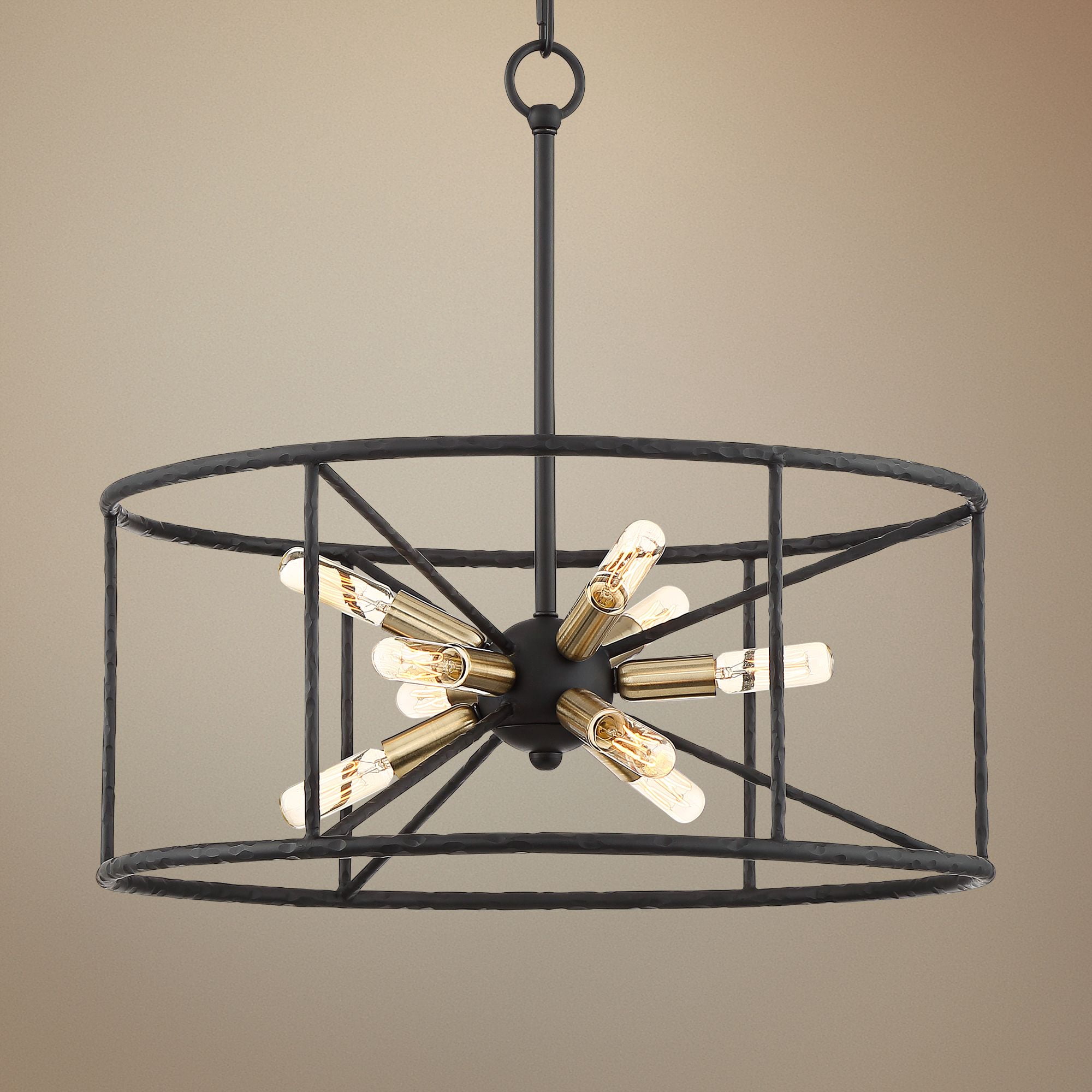 Possini Euro Design Black Sputnik 