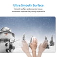 thumbnail image 4 of Cauagu Snowman And Christmas Tree for Large Mouse Pad,XXL Extended Gaming Mouse Mat Long Extended Desk Mat Big Desk Pad Mat(16 x 29.5in) for Work/Game/Office/Home, 4 of 8