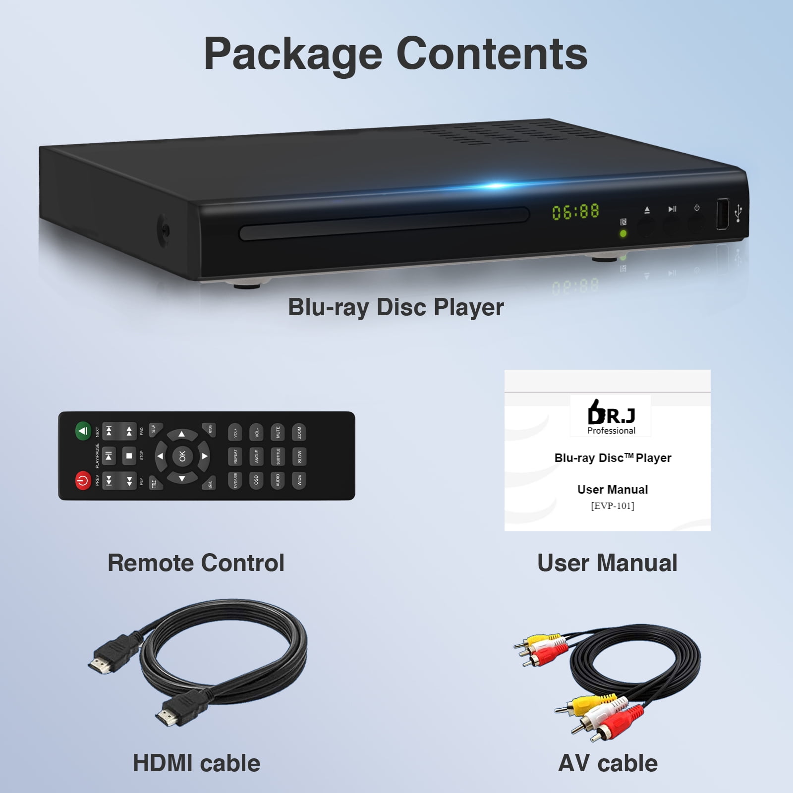 Reproductor Blu-Ray Philips BDP7100 con conexión HDMI