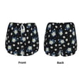 thumbnail image 5 of Fotbe Daisies Flowers Womens High Waist Running Shorts Athletic Workout Quick Dry Shorts for Women with Pockets Gym Yoga Summer Shorts-Small, 5 of 9