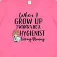 thumbnail image 4 of Inktastic Future Dental Hygienist Like Mommy Girls Baby T-Shirt, 4 of 5