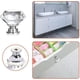thumbnail image 5 of Pomos de cristal para cajones, pomos para muebles, aleación de zinc, cristal, pomos para muebles, tiradores para armario, tiradores para muebles (10 unidades), 5 of 5