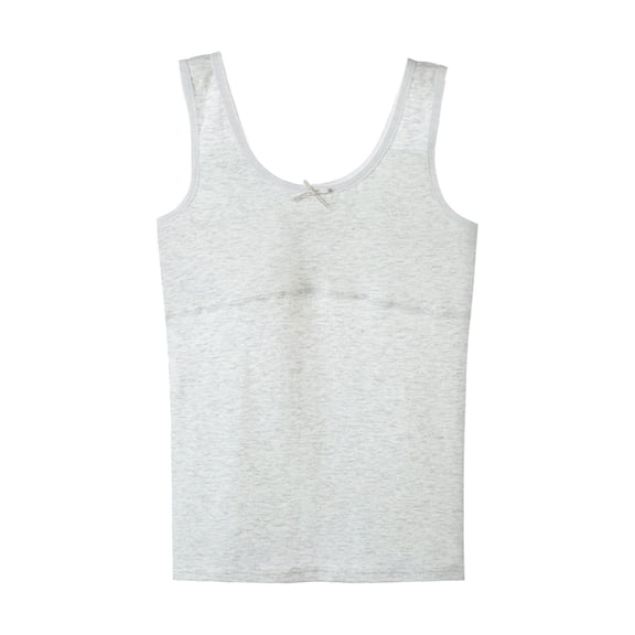 Kiijoy Girls Soft Breathable Tank Top Cotton Underwear Sleeveless Shirt for Girl, Sizes 8-9