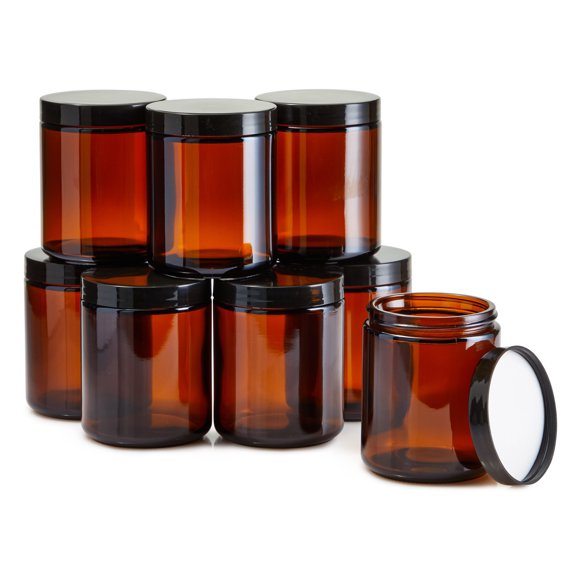 8 Oz Glass Jars