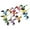12 Pcs(6 color), variant on Ksopiavobs 12pcs Realistic Artificial Hummingbird Clip on 5.5inch Foam Feathered Birds Ornament for Wreath Crafts Christmas Tree Decor Wedding Decoration