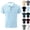 03#(Light Blue), variant on Breeze Polo Shirts for Men 2026 Beer Belly Capri Shirts Wearbreeze Short Sleeve Collared Textured Stretchy Golf Shirt (Black,6XL)
