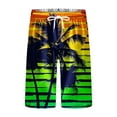 thumbnail image 4 of Men's Board Shorts for Beach and Swim—Quick Drying Trunks with 5 Inch Length Mesh Long Swim Shorts for Comfort and Performance, 4 of 5