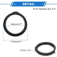 thumbnail image 5 of Unique Bargains Speaker Spacer Ring Tweeter Speaker Spacer Adator for Honda Civic 2006-2011 for 6.5'' ABS 2 Pcs, 5 of 7