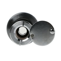 Stainless Steel Peephole for Front Door with Privacy Cover Security Door Viewer 200 Degree Wide Viewing