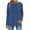 Blue, variant on Fancifize Womens Crewneck Long Sleeve Tops Casual Polka Dots Pullover Tshirts Loose Fall Fashion Outfits