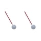 thumbnail image 1 of Advancent Pelota de golf Pelota inteligente Colgador de cuello inflable Corrector de brazo oscilante para enseñar corrección de postura y guía 15cm 2Conjunto, 1 of 6