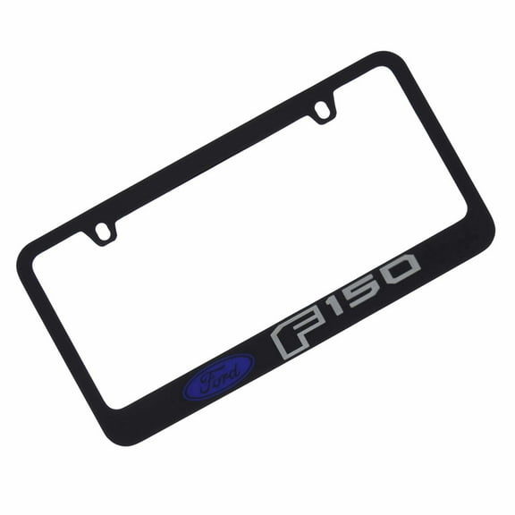Ford F150 Logo License Plate Frame (Black)