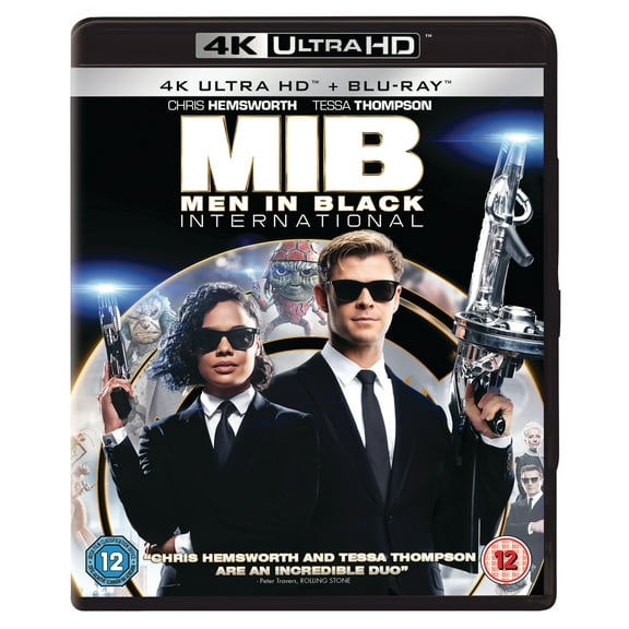 Men in Black: International (4K Ultra HD) Rafe Spall Rebecca Ferguson Viktorija Faith Les Twins