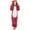 Watermelon Red, variant on LIJCC Kid Girls Fleece Lined Onesies Pajamas Warm Zip Up Hooded Fuzzy Sherpa One Piece Onesie Winter Romper Flannel Loungewear Sleepwear