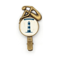 thumbnail image 1 of Lighthouse Navigation Épingle à Cheveux Militaire Océan Broche Vintage Métal, 1 of 3