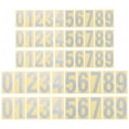 thumbnail image 3 of 5 Sets Reflective Mailbox Numbers Stickers Decals Post Door Silver, 3 of 8