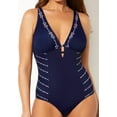 thumbnail image 3 of Swimsuits for All Women's Deep V-Neck One Piece Swimsuit, 3 of 4