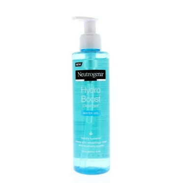 Neutrogena Hydro Boost Cleanser Water Gel 200ml Hydrating Face Wash with Hyaluronic Acid