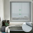 thumbnail image 1 of Yoolax Motorized Vertical Blinds Remote Control Wifi Automatic Window Blind Light Control Blackout Electric Vertical Blinds(Vinyl-Light Grey,102"W x 84"H), 1 of 7
