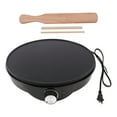 thumbnail image 2 of Griddle Crepe Maker, Non Stick Electric Griddle Crepe Maker Iron and Pine  for Home, 2 of 7