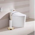thumbnail image 3 of Portarrollos de papel higiénico de lujo, accesorio de baño independiente de diseño elegante, estructura resistente, material de alta calidad, ahorro de espacio para espacios pequeños, fácil de, 3 of 5