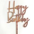 thumbnail image 1 of Tarjeta de acrílico para decoración de tartas de feliz cumpleaños, complemento para hornear, tarjeta con bandera, complemento para decoración de tartas, tarta de cumpleaños, 1 of 6