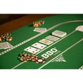 thumbnail image 3 of BBO Poker Portable Poker & Game Mat for 8 Players, Green, 3 of 7