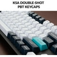 thumbnail image 3 of Keychron Q3 Max Wireless Custom Mechanical Keyboard, Full Aluminum 2.4 GHz Bluetooth QMK TKL Layout RGB with Hot-swappable Gateron Brown Switch Compatible with Mac Windows Linux, 3 of 7