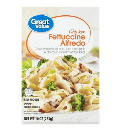 Great Value Chicken Fettuccine Alfredo, 10 oz
