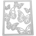 thumbnail image 4 of Miangastore Embossing Die Cuts Butterflies Pattern Cutting Die Carbon Steel Silver 1Pcs for Album Decoration, 4 of 9